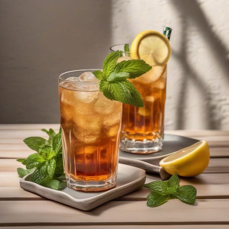 Fizzy Lemon Ice Tea (Flamez Special)